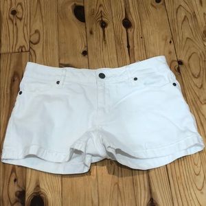 White shorts